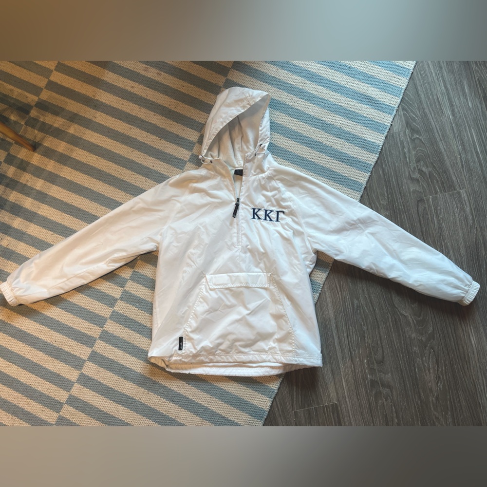 Small Kappa Kappa Gamma Raincoat Pullover / Windbreaker